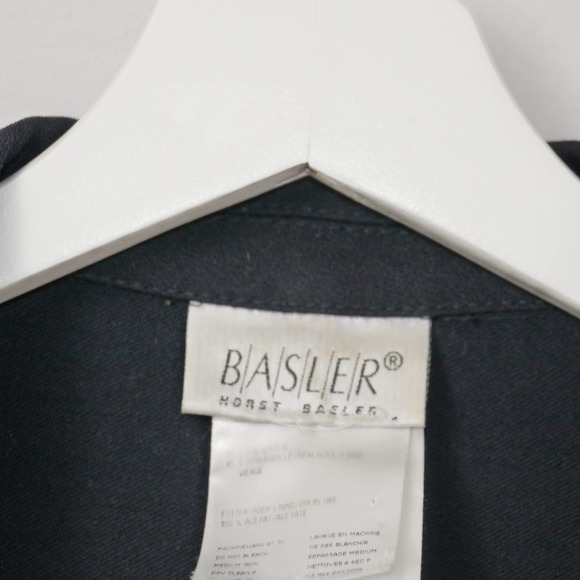 Basler Vintage Blue Oversize Blazer Jacket Size M - Picture 5 of 9